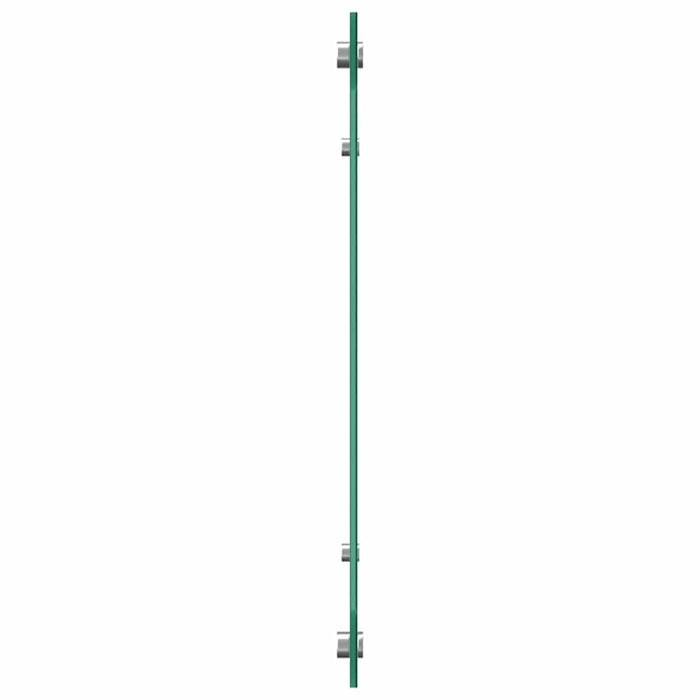 Kjøkkenplater 2 stk gjennomsiktig 70x50 cm herdet glass