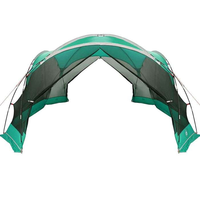 Camping Myggnetting med Dører Grønn for 4 Personer Vanntett