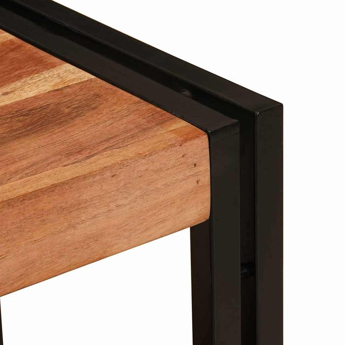 Servantskap til bad 71 x 33 x 58 cm Massiv Akasietre, Jern