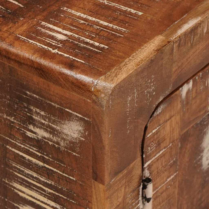 Baderomsskap Flerfarget Massivt gjenvunnet tre & Konstruert tre