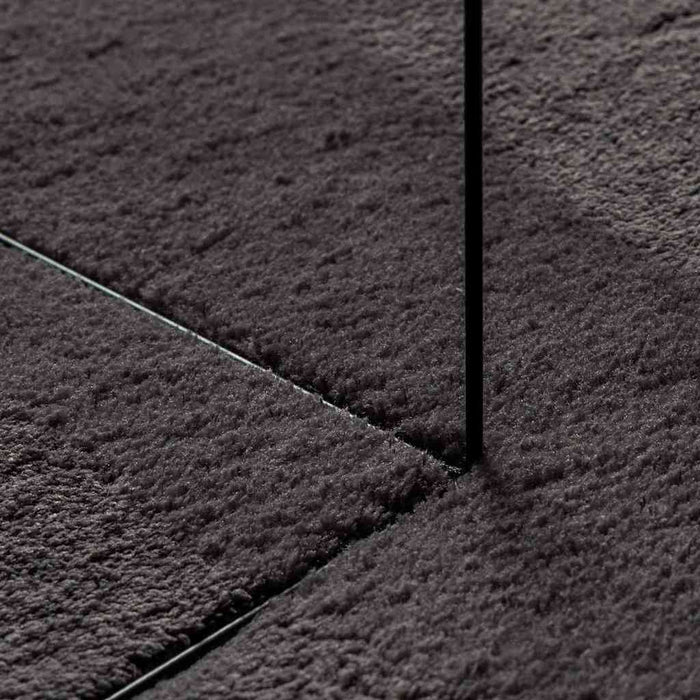 Teppe "HUARTE" Antrasitt 120x170 cm Oval