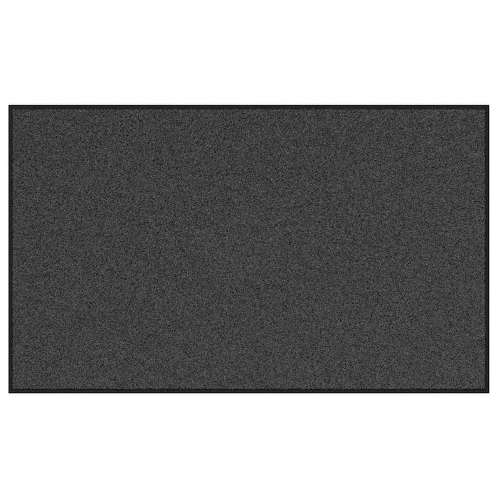 Dørmatte Anthracite og svart 90 x 150 cm Polypropylen og vinyl
