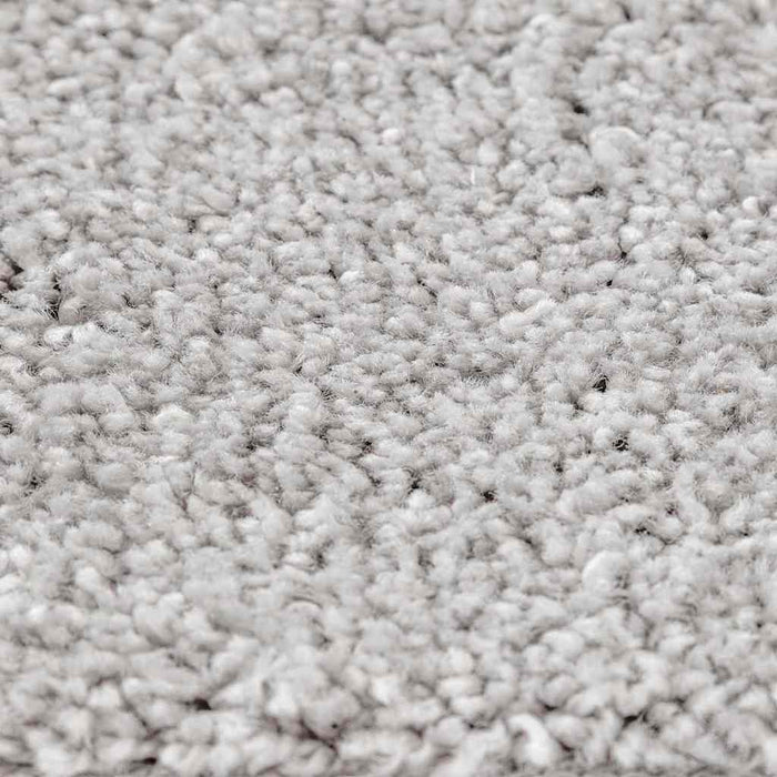 Shaggy Teppet med Latexbakgrunn Grå 240x340 cm