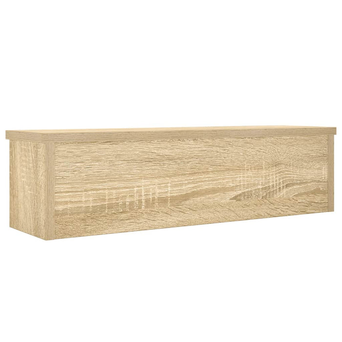 Kjøkkenstativ stablebare 2 stk sonoma eik 50x15x16 cm