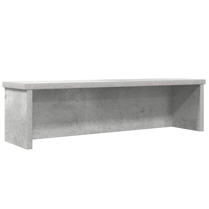 Kjøkkenstativer stablebare 2 stk betonggrå 50x15x16 cm