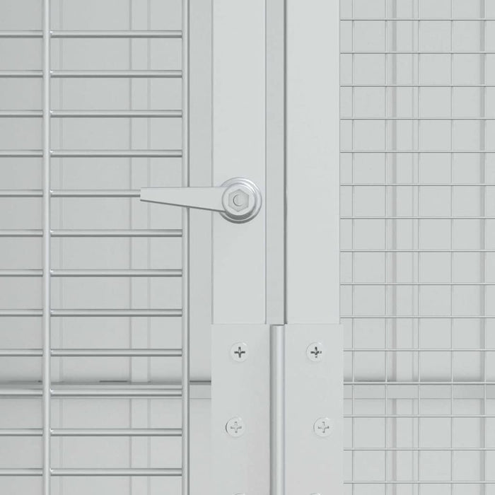 Fuglebur Antrasitt 215x210x247 cm Stål