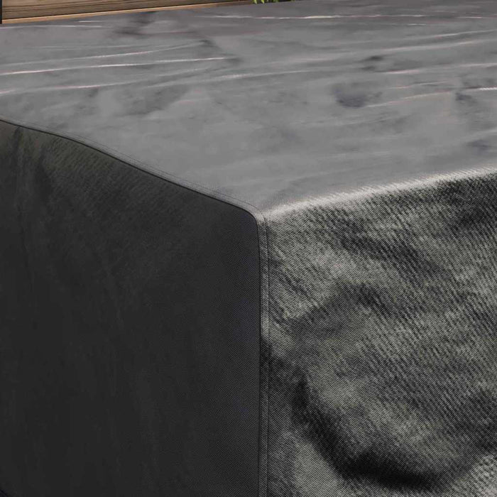 Trekk til utemøbler Svart 200 x 200 x 90 cm 210D