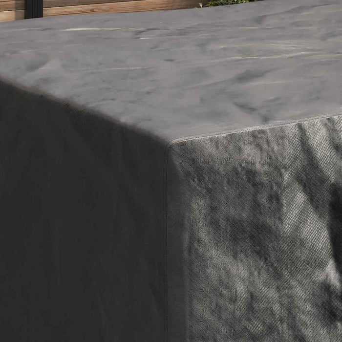 Trekk til utemøbler Svart 220 x 190 x 85 cm 420D