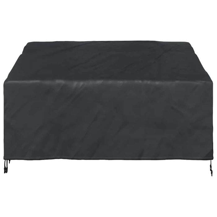 Hagebenkdeksel Svart 160 x 100 x 61 / 89 cm 210D stoff