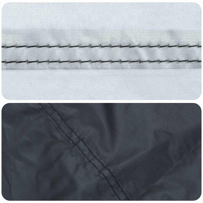 Utemøbelbeskyttelse Svart 220 x 100 x 89 cm 210D Oxford-stoff