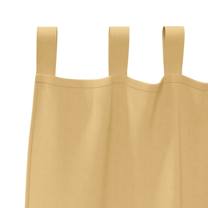 Gardiner med gardiner 2 pcs Beige Polyester