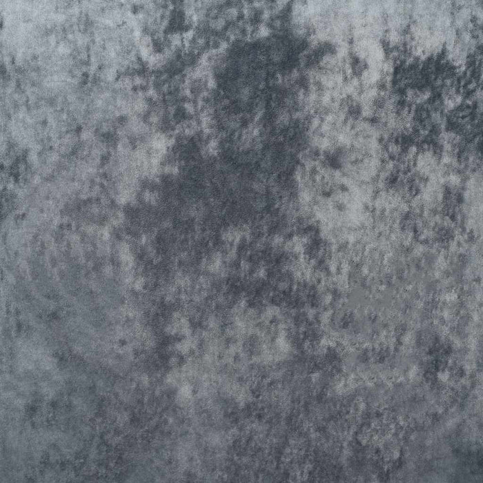 Fløyelsgardiner 2 stk med øyer Sølvgrå 260x140 cm