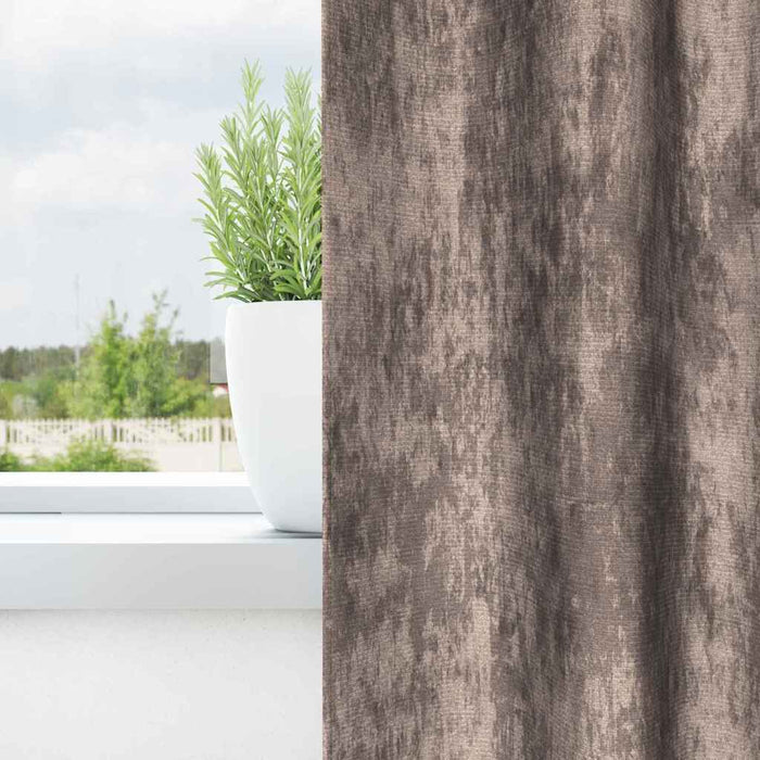 Fløyelsgardiner 2 stk med Grommet Kaffebrun 140x140 cm