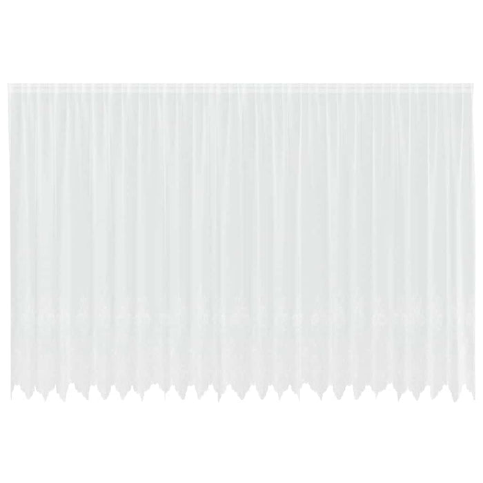 Gardiner med gardiner Hvit 600 x 220 cm Polyester