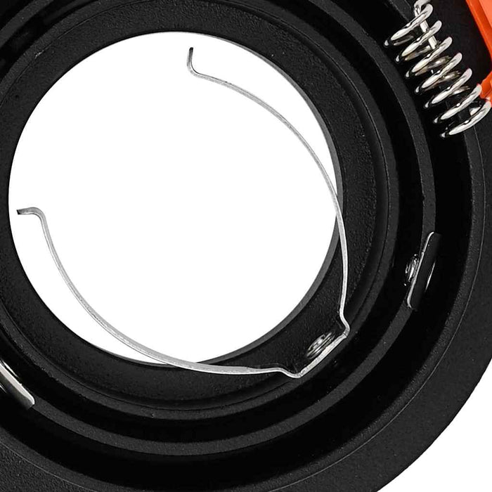 Spotlights med søkelys 24 pcs Svart 9 x 9 x cm Aluminium