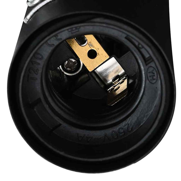 Takspotlight 3-veis Justerbar Svart E27