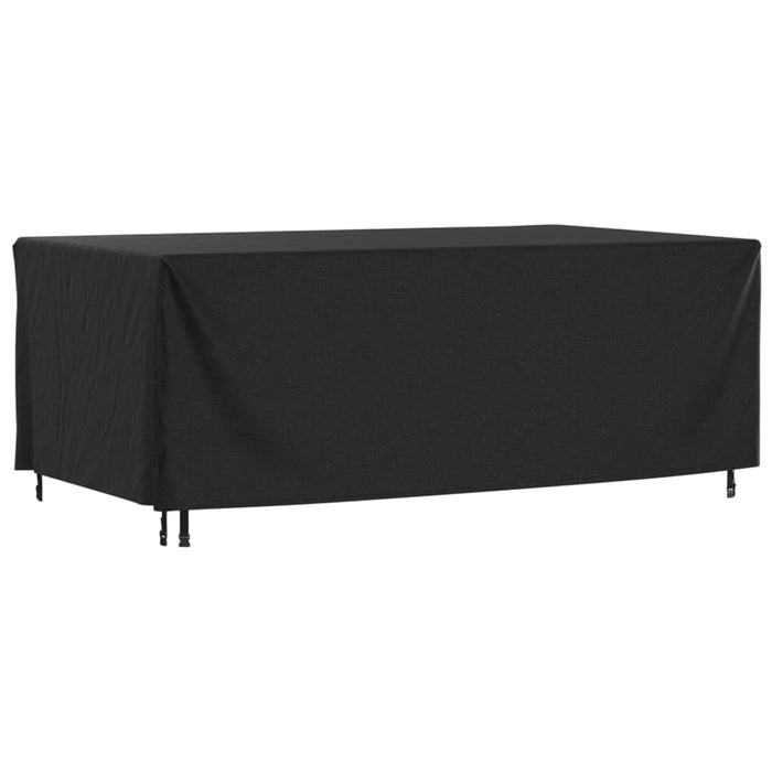 Hagemøbeltrekk 2 stk svart 240x140x90 cm vanntett 420D