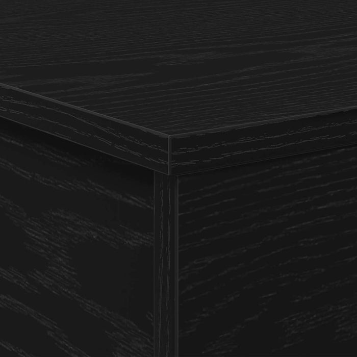 Kaffebord Svart eik 90 x 44.5 x 45 cm Konstruert tre