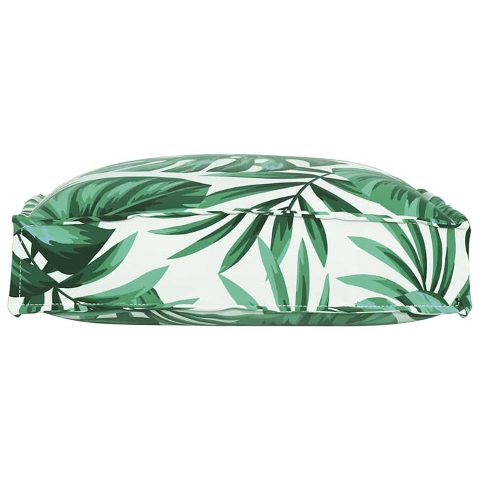 Pallepute for sete Floral 6 pcs Bladmønster 40 x 40 x 8 cm