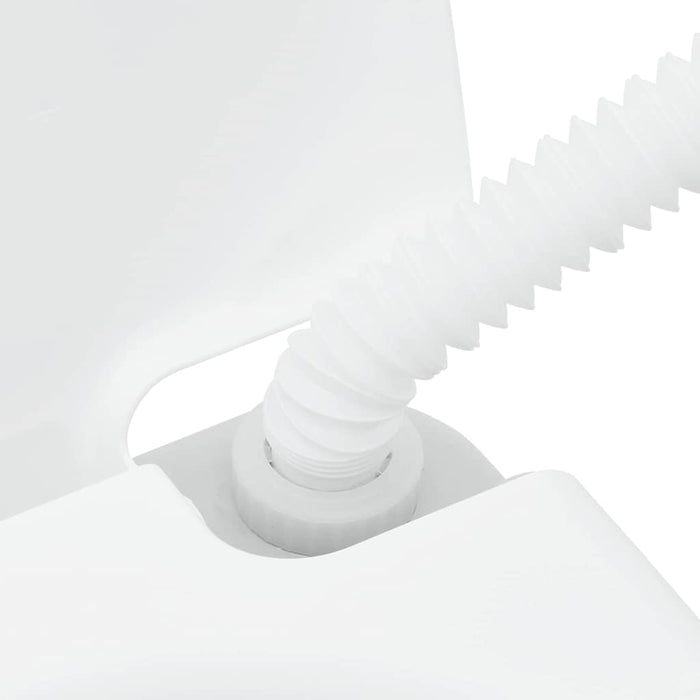 Camping-Toalett Grå Kropp + Hvit Lokk + Kul Grå NA NA NA