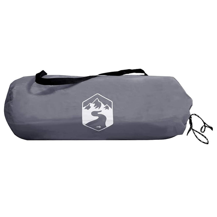 Sykkelbod med tak med lagring med luftventil Grå og Oransje