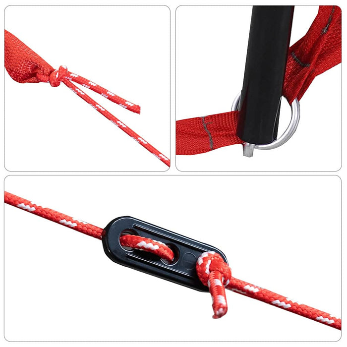 Telt med tak Annet Blå og svart 285 x 255 x 245 cm Polyester