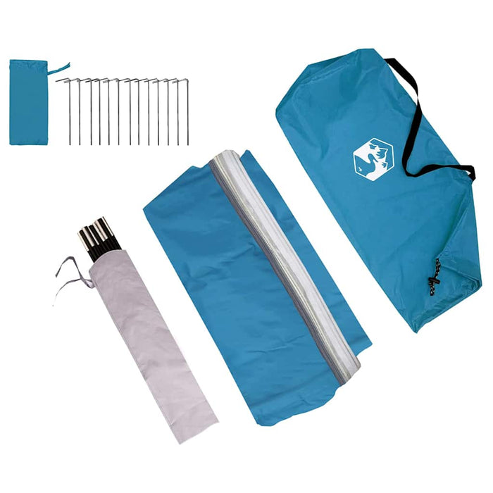 Telt med tak Annet Blå og svart 285 x 255 x 245 cm Polyester