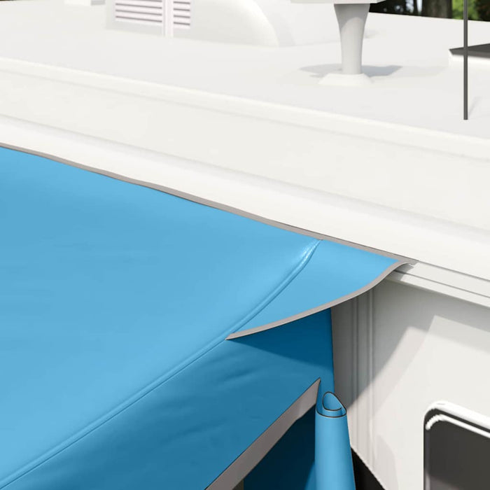 Telt med tak Annet Blå og svart 285 x 255 x 245 cm Polyester