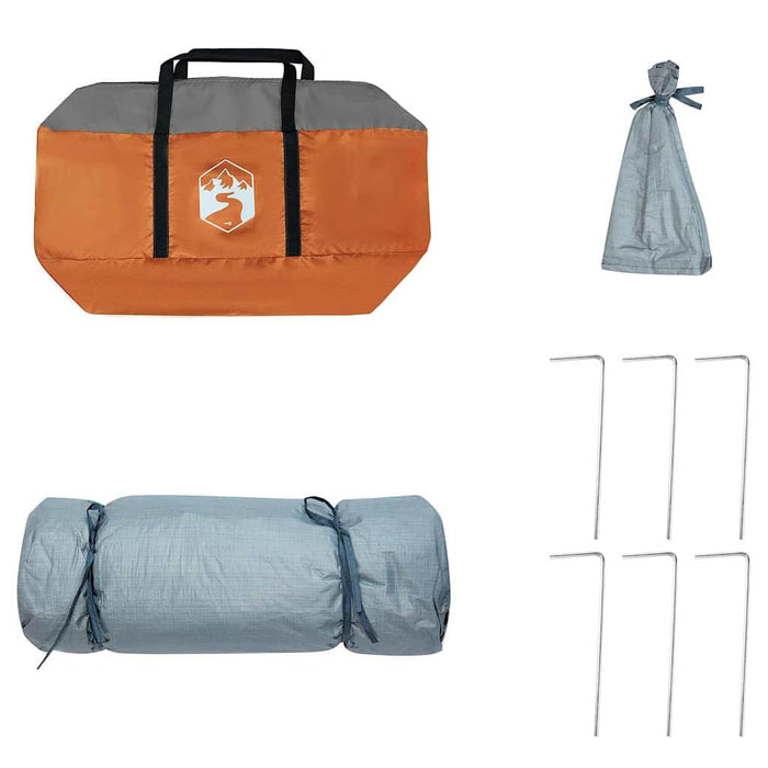 Mesh innertelt Grå 291 x 291 cm 185T Polyester med PU belegg