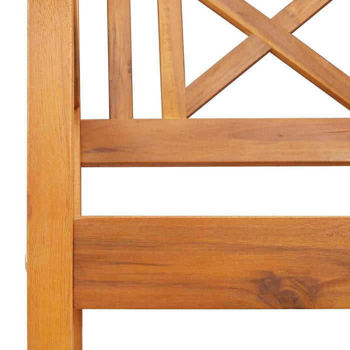 Hagebenk Brun 110 x 56 x 90cm Massivt akasietre