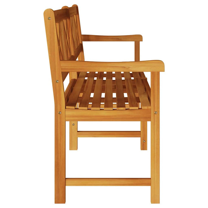 Hagebenk Brun 220 x 56 x 90cm Massivt akasietre