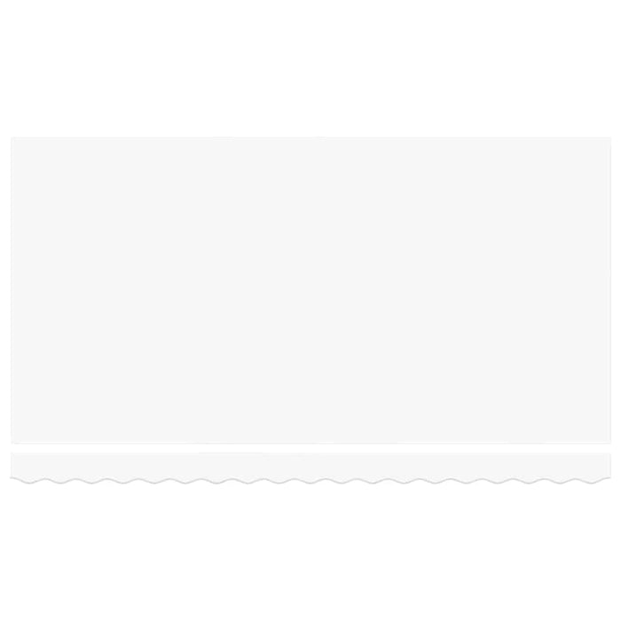 Innvendbar Markise Hvit 400x200 cm stoff