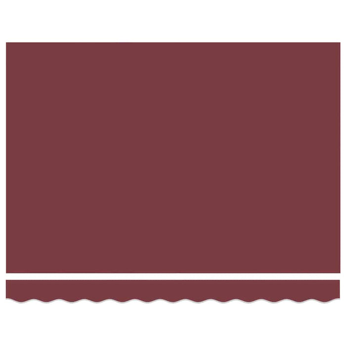 Innvendbar Markise Burgunder Rød 300x250 cm stoff