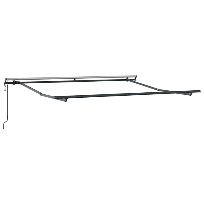 Automatisk Uttrekkbar Markise Rød 300x250 cm, vidaXL Markise Erstatningsstoff for 3x2.5 m Ramme Rød