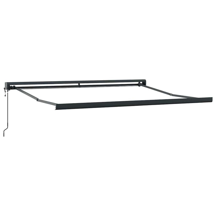 Automatisk Uttrekkbar Markise Rød 300x250 cm, vidaXL Markise Erstatningsstoff for 3x2,5 m Ramme Rød