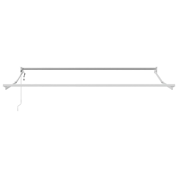 Automatisk Uttrekkbar Markise Rød 350x250 cm, vidaXL Markise Erstatningsstoff for 3.5x2.5 m Ramme Rød