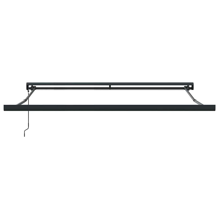 Automatisk Uttrekkbar Markise Rød 350x250 cm, vidaXL Markiseduk erstatning for 3.5x2.5 m ramme rød