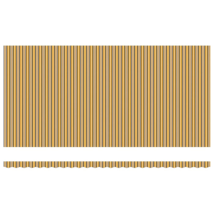 Automatisk Utstrykksmarkise med LED, Flerfarget Stripe, 600 x 300 cm