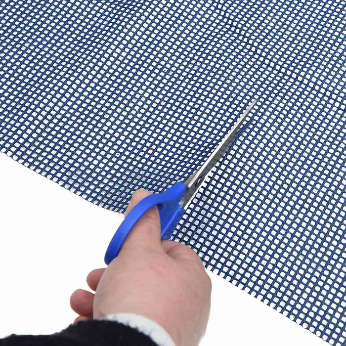 Teppe til telt Blå 250 x 250 cm Polyester