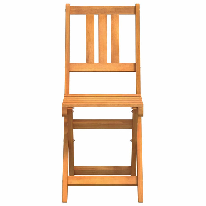 sammenleggbare hagemøbler 4 stk 36x46x86 cm Solid akasietre, vidaXL sammenleggbare hagemøbler 2 stk 36x46x85 cm Solid akasietre