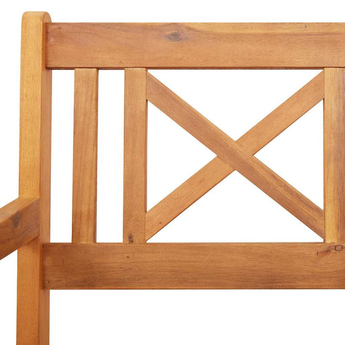 Hage Stoler 4 stk 56x55,5x90 cm Solid Akasietre