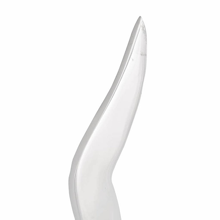 Veggmontert måke 2-pakning sølv aluminium