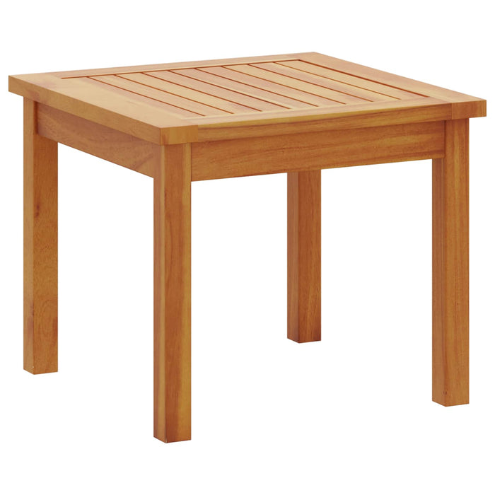 3-delt hage bistro sett med puter i massivt akasietre