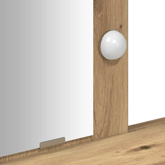 Sminkebord med skuff Brun 79 x 41 x 140 cm Konstruert tre