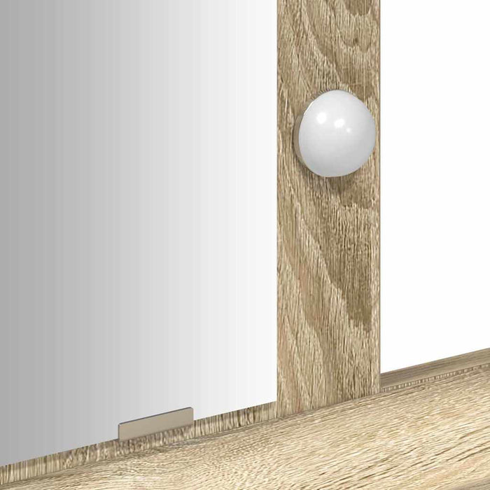 Sminkebord med skuff Brun 100 x 41 x 140 cm Konstruert tre