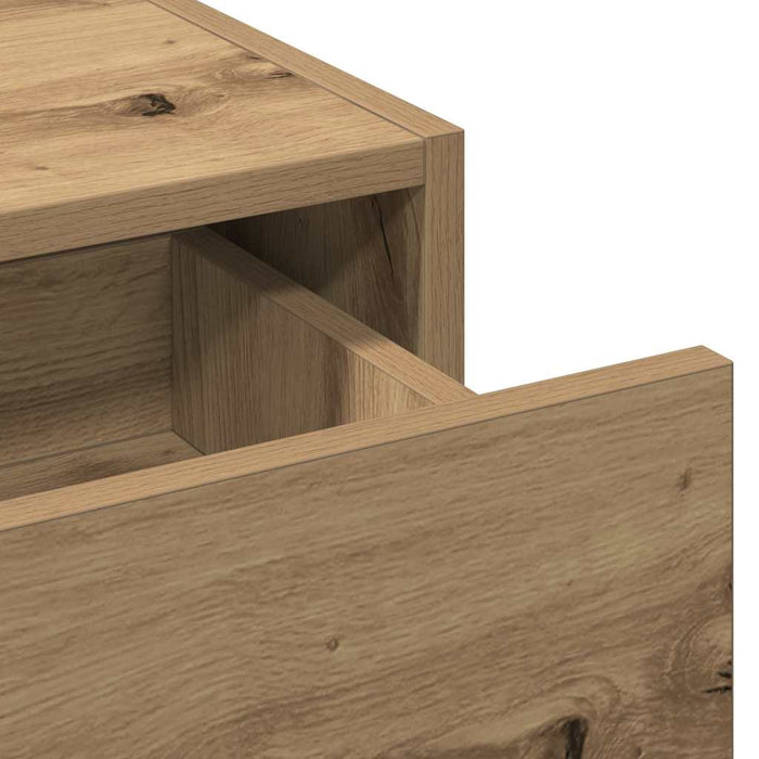 Sminkebord med skuff Brun 60 x 40 x 70 cm Konstruert tre