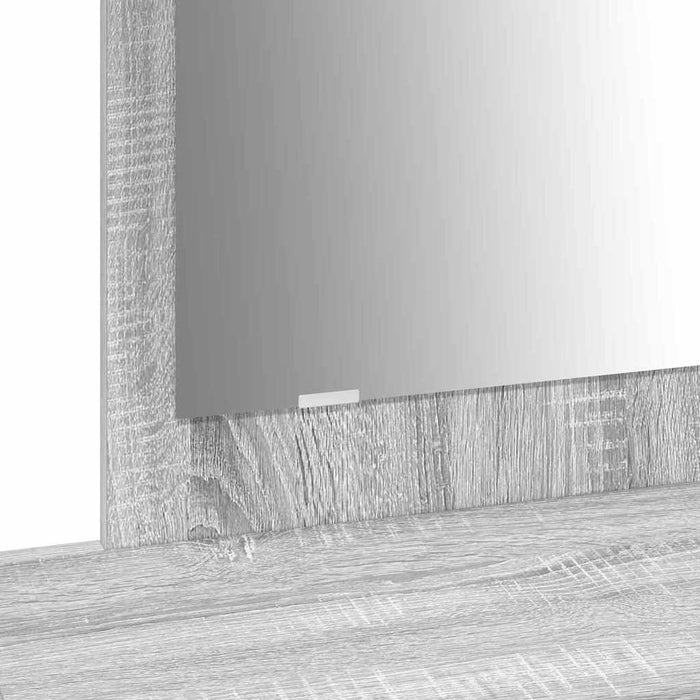 Sminkebord med skuff Grå 100 x 40 x 70 cm Konstruert tre