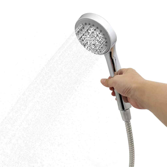 Utendørs soldusj med håndholdt dusjhode, 217 cm, 20 L