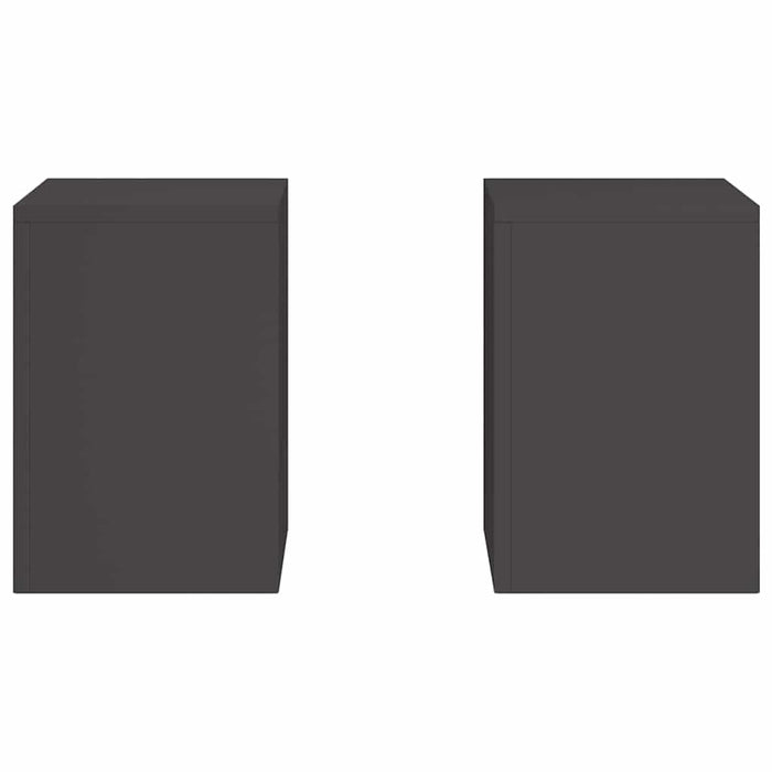 Plantestander 2 pcs Svart 24 x 24 x 35 cm Stål