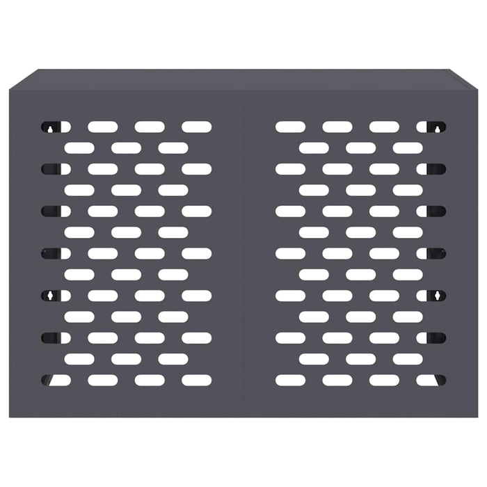 Deksel til klimaanlegg Antrasitt 100 x 50 x 70 cm Stål